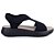 Sandália Feminina Comfortflex Lycra Preta - 2547304 - Imagem 1