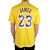 Camiseta Masculina Nike MC NBA Los Angeles Lakers Amarela - DR638 - Imagem 3