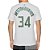 Camiseta Masculina Nike MC NBA Milwaukee Bucks Branca - DR63 - Imagem 3