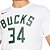 Camiseta Masculina Nike MC NBA Milwaukee Bucks Branca - DR63 - Imagem 2