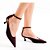 Scarpin Feminino Cecconello Camurça Malbec Bordô - 2615005 - Imagem 4
