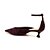 Scarpin Feminino Cecconello Camurça Malbec Bordô - 2615005 - Imagem 3