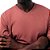 Camiseta Masculina Hering MC Regular Mescla Rosa - 022BMNVEN - Imagem 3