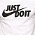 Camiseta Masculina Nike MC Just do It Branca - AR50 - Imagem 2