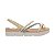 Papete Feminina Beira Rio Bege - 8387 - Imagem 1