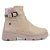 Bota Infantil Feminina Pink Cats Berteli Bege - V5321 - Imagem 1
