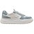 Tenis Feminino Democrata Couro Block Azul - 6161 - Imagem 1