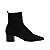 Bota Feminina Jorge Bischoff Cano Baixo Knit Preta - J10795 - Imagem 1