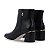 Bota Feminina Luz da Lua Cano Baixo Preta - 8074 - Imagem 3