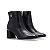 Bota Feminina Luz da Lua Cano Baixo Preta - 8074 - Imagem 2