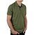 Camisa Polo Masculina Ogochi Slim Piquet Verde - 0075 - Imagem 2