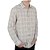 Camisa Social Masculina Ogochi ML Xadrez Slim Bege - 0015 - Imagem 2