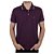 Camisa Polo Masculina Docthos Slim Piquet Bordô - 1190 - Imagem 5
