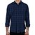 Camisa Masculina Docthos ML Slim Xadrez Marinho - 9592 - Imagem 1