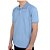 Camisa Polo Masculina Ogochi Piquet Casual Slim Azul - 00748 - Imagem 4