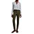 Calça Social Feminina Hering Verde Militar - K0VU1LSI - Imagem 3