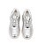 Tênis Feminino Jorge Bischoff Casual Couro Prata - J23244 - Imagem 4