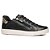 Tênis Feminino Pegada Casual Couro Preto - 2190 - Imagem 1