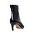 Bota Feminina Carrano Salto Fino Couro Preta - 853004 - Imagem 3