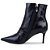 Bota Feminina Cecconello Cano Baixo Couro Preta - 2658002 - Imagem 5