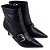 Bota Feminina Cecconello Cano Baixo Couro Preta - 2658002 - Imagem 2
