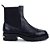Bota Feminina Jorge Bischoff Cano Baixo Preta - J24125 - Imagem 1