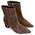 Bota Feminina Cecconello Cano Baixo Marrom Rust - 2627001 - Imagem 2