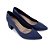 Scarpin Feminino Dakota Salto Bloco Azul Noite - G5181 - Imagem 2