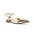 Mule Feminino Santa Lolla Specchio Dourado - 0346 - Imagem 2