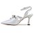Scarpin Feminino Jorge Bischoff Slingback Branco Off J16194 - Imagem 3