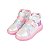 Tênis Infantil Feminino Pampili Branco com LED - 7360 - Imagem 2