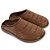 Pantufa Masculina Pegada Peluciada Marrom - 1661 - Imagem 2