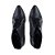 Bota Feminina Pegada Couro Cano Baixo Preta - 280503 - Imagem 4