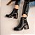 Bota Feminina Pegada chelsea CB Couro Preto - 2813 - Imagem 6