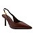 Scarpin Feminino Santa Lolla Salto Fino Verniz Marrom - 06D1 - Imagem 2