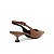 Scarpin Feminino Santa Lolla Salto Baixo Marrom - 06F2 - Imagem 3