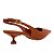 Scarpin Feminino Santa Lolla Salto Fino Couro Marrom - 06F2 - Imagem 3