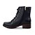 Bota Feminina Pegada Coturno Couro Preta - 28141503 - Imagem 4