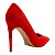 Scarpin Feminino Santa Lolla Salto Alto Vermelho Caju - 0284 - Imagem 4