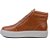 Tênis Feminino Pegada Cano Baixo Whisky Marrom - 2112 - Imagem 3