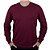 Blusa Tricot Masculina Ogochi Sueter Slim Bordô - 0055 - Imagem 1