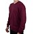 Blusa Tricot Masculina Ogochi Sueter Slim Bordô - 0055 - Imagem 4