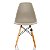 Conjunto Mesa Eiffel 90cm Preta + 4 Cadeiras DSW Eiffel Design Charles Eames Nude - Imagem 6