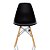 Conjunto Mesa Eiffel 90cm Branca + 4 Cadeiras DSW Eiffel Design Charles Eames Preta - Imagem 6