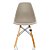 Conjunto Mesa Eiffel 90cm Branca + 4 Cadeiras DSW Eiffel Design Charles Eames Nude - Imagem 6