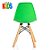 Cadeira Charles Eames Eiffel DSW KIDS - Verde - KzaBela - Imagem 3