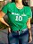 T-SHIRT FEMININA - BRASIL GIRL- COR VERDE COPA - Imagem 2