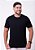T-SHIRT MASCULINA - BÁSICA - COR PRETO - Imagem 1