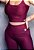 CONJUNTO FITNESS - COR BORDO - Imagem 4