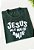 T-SHIRT FEMININA - JESUS MEU MAIOR AMOR- COR VERDE PALMA - Imagem 4